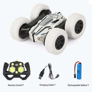 4WD 2.4G Radio Remote Control Double Side Stunt 360° Reversal Cars
