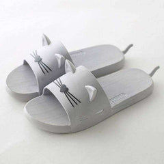 Aesthetic Cat Summer Slippers
