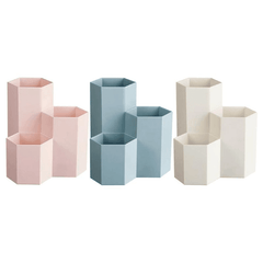 Cosmetic Brush Box 3 Lattices Table Organizer