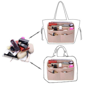 Make up Organizer Insert Bag For Handbag & Purse