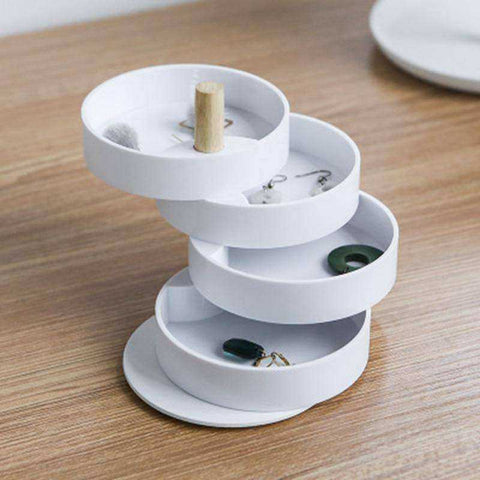 Image of New 360 Rotating Jewelry Accessory Storage Box