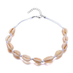 Women Charm Conch Seashell Collar Choker Beach Boho Summer Necklaces