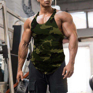Men's Bodybuilding Tank Tops Gym Sleeveless Vest Shirts Plus Size