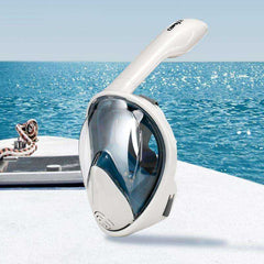 Full Face Scuba Diving Anti Fog Goggles With Camera Mount Underwater Snorkel Mask