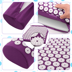 Acupressure Massage Back Body Pain Spike Yoga Mat