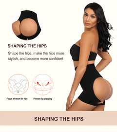 High Waist Seamless Briefs Butt Lifter Control Panties