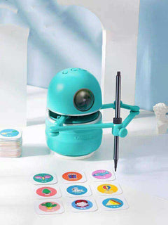 Kids Automatic Multiple Themes Pictures Drawing Robots