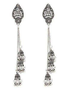 Egypt Vintage Silver Alloy Earrings for Women
