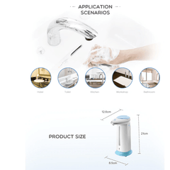 Aesthetic Touchless 400ML Automatic Smart Soap Liquid Dispenser