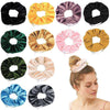 New Korea 2020 Fashion Girls Zipper Headwear Ponytail Holders Hair Accessories