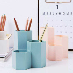 Cosmetic Brush Box 3 Lattices Table Organizer