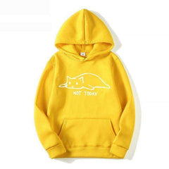Not Today Lazy Cat Sweater Hoodies