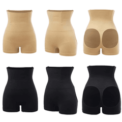 High Waist Seamless Briefs Butt Lifter Control Panties