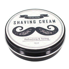 Aesthetic Men's Efficient Round Facial Beard Shaving Cream