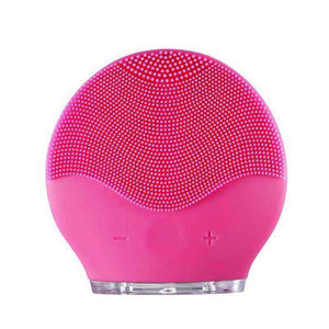 Facial Silicone Shrinking Pores Oil-control Electric Cleansing Brush