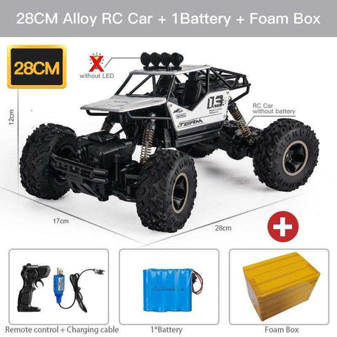 Image of ZWN 1:12 / 1:16 4WD Radio Remote Control 2.4G Buggy Off-Road Car Toys for Children With Led Lights