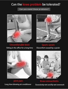Smart Infrared Light Heated Vibration Knee Joint Massager