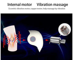 Smart Infrared Light Heated Vibration Knee Joint Massager