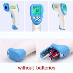 High Quality Blue Infrared No Contact Baby Temperature Electronic Thermometer