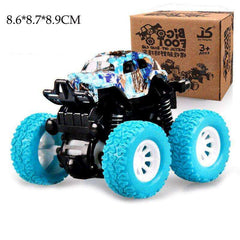 Mini Inertial Off-Road Plastic Friction Stunt Pullback Children Toy Car for boys