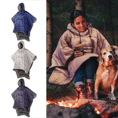 Portable Cloak Outdoor Camping Wearable Warm Sleeping Bag