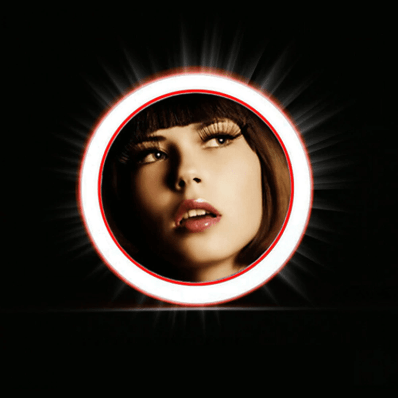 Multiple Use Portable Professional Makeup LED Mirror Wireless Charger