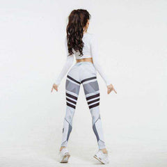 Hydra Mech Fit 3D Print Fitness Leggings