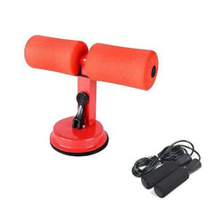 New Fitness Sit Up Bar Floor Assistant Stand Padded Ankle Support