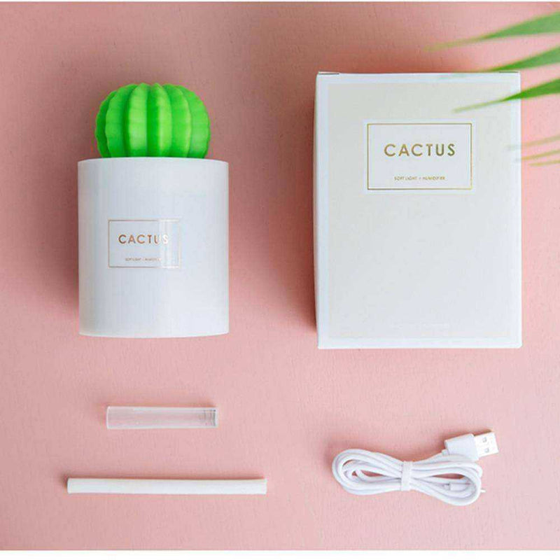 USB Portable Ultrasonic Cool Mist Humidifier Soft Warm LED Night Light
