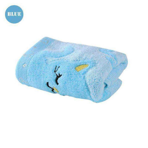 Image of Bamboo Fiber Music Cat Soft Towel