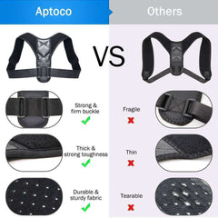 Adjustable Back Shoulder Posture Corrector Lumbar Brace Support