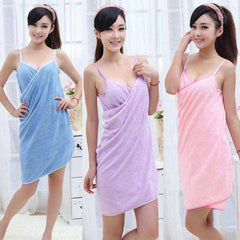 Multi-functional Towel Fast Drying Women Bath Robes
