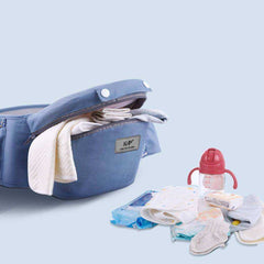 Aesthetic Ergonomic Hipseat Front Facing Kangaroo Wrap Baby Carrier