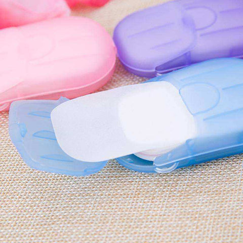 Image of Multifunctional Scented Slice Hand-washing Soap Paper