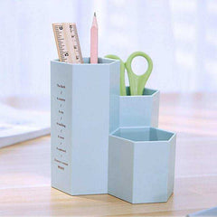 Cosmetic Brush Box 3 Lattices Table Organizer