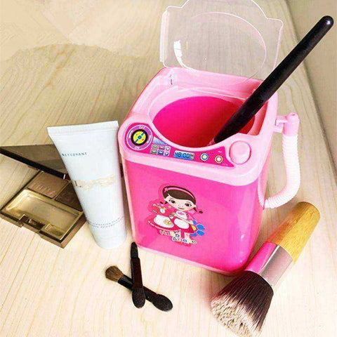 Image of Mini Washing Machine Makeup Brush Cleaner