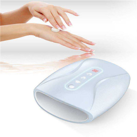Image of New Electric Hand Palm Finger Acupoint Wireless Massager Device