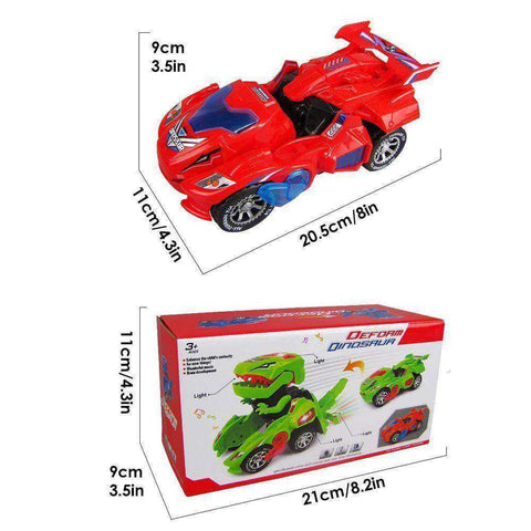 Image of Transforming Auto-deformed Dinosaur Car Toy