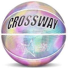 Holographic Reflective Wear-Resistant Luminous Night Basketball Ball