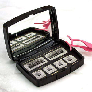 4 Pieces Comfortable Magnetic Natural False Eyelashes