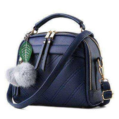 New Spring Inclined Leather Shoulder Bag