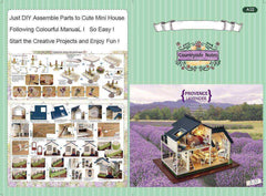 Doll House with Furniture Kit Toy for Children
