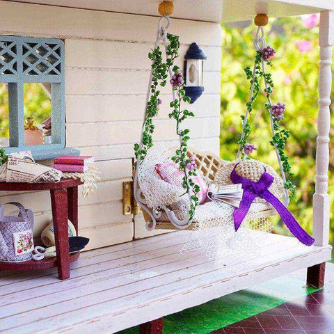 Image of Doll House with Furniture Kit Toy for Children
