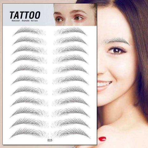 Image of Magic False Eyebrows Tattoo Sticker