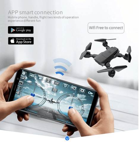 Image of High Quality Foldable Drone Dual 4k & 1080p Hd Camera Quad Copter