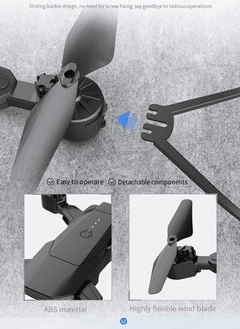 High Quality Foldable Drone Dual 4k & 1080p Hd Camera Quad Copter