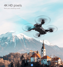 High Quality Foldable Drone Dual 4k & 1080p Hd Camera Quad Copter