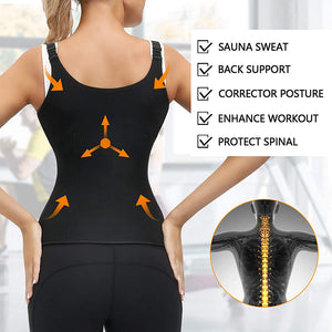 New Corset Zipper Vest Body Shaper For Women