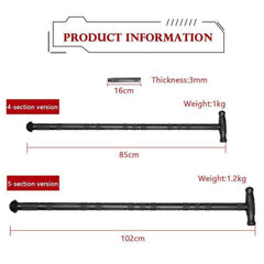 Multi-Functional  Aluminum Alloy Tactical Stick Trekking Pole