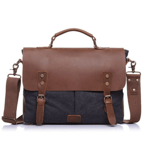Men's Vintage Handbag Genuine Leather Shoulder Bag